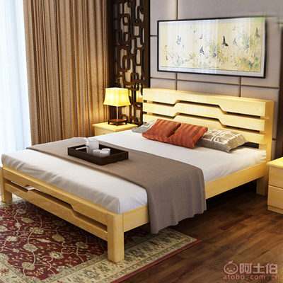 敬雷家具直销欧式公主床 实木高箱双人床与单人床的典雅之选